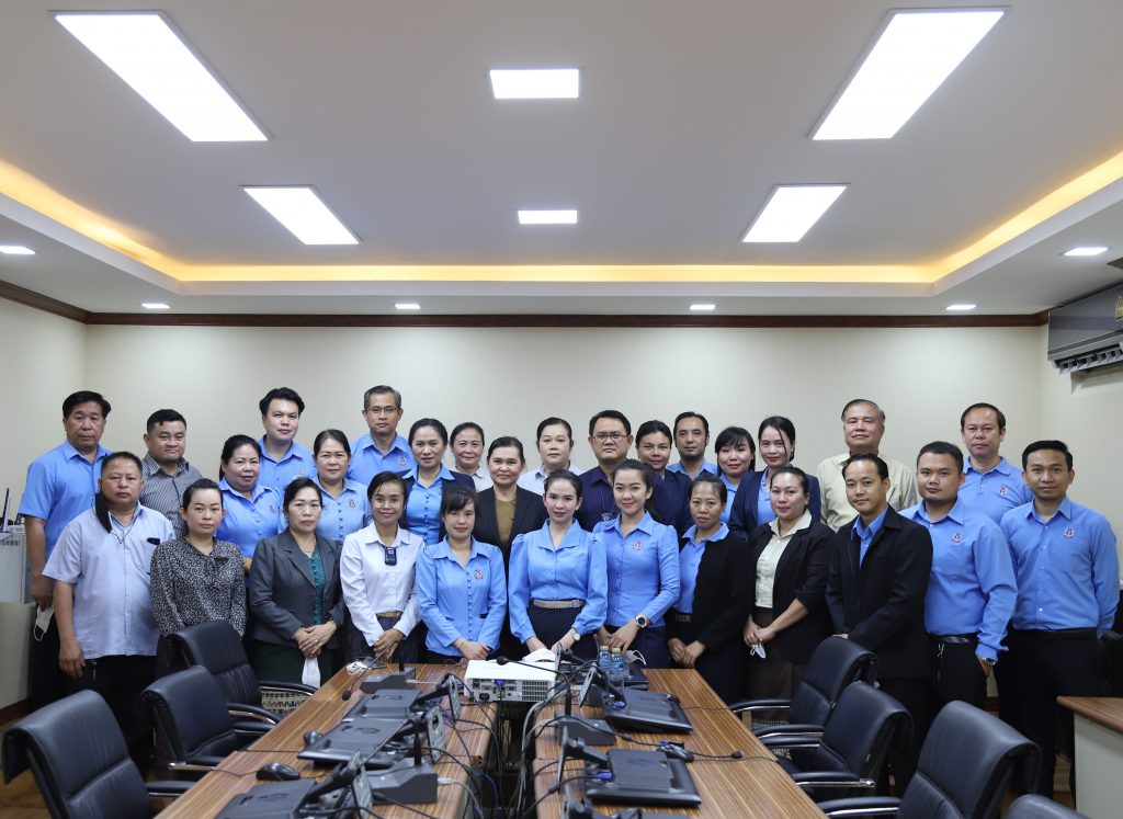 ພິທີເປີດຊຸດຝຶກອົບຮົມວຽກງານວິຊາສະເພາະຄັງເງິນ